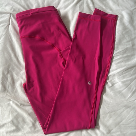lululemon athletica Pants - Lululemon Swift Speed High-Rise Leggings Magenta Size 8 NWOT